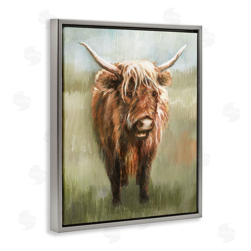 Nan | Highland Cattle Painting