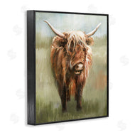 Nan | Highland Cattle Painting