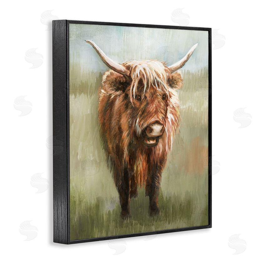 Nan | Highland Cattle Painting