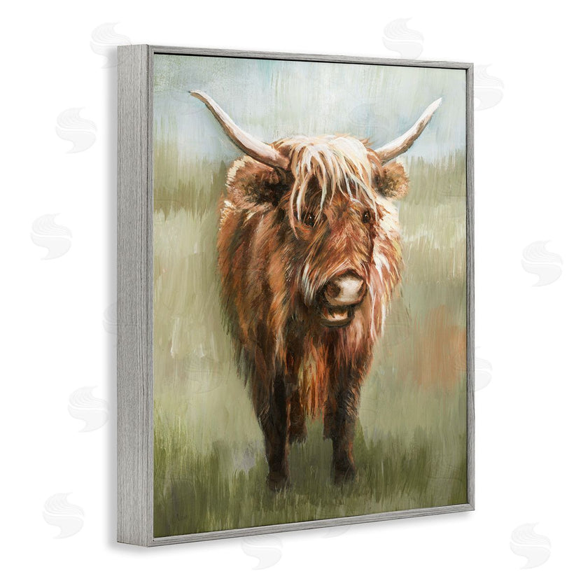 Nan | Highland Cattle Painting