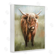 Nan | Highland Cattle Painting