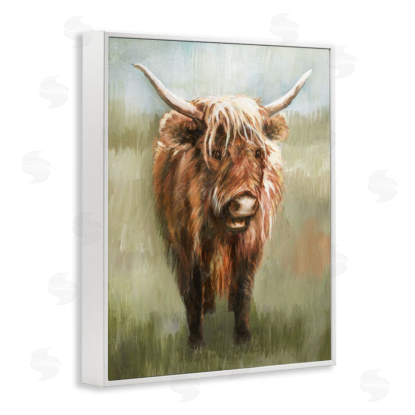 Nan | Highland Cattle Painting