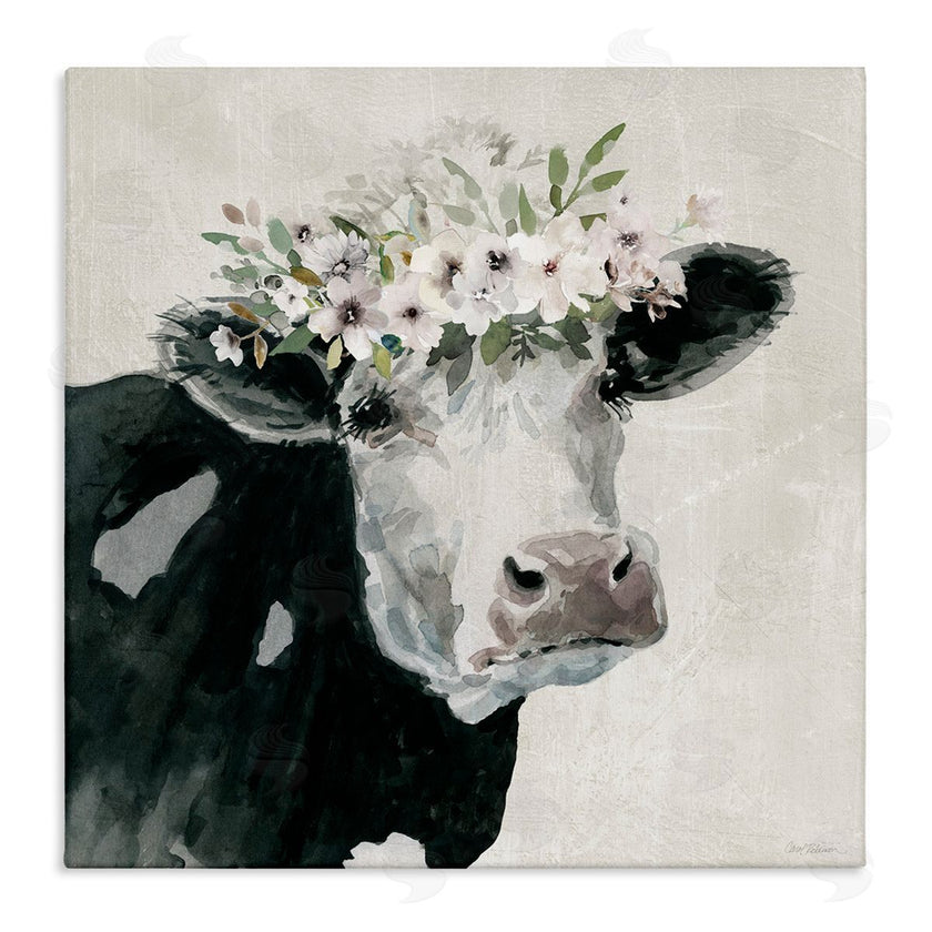 Carol Robinson | Gazing Cow with Florals