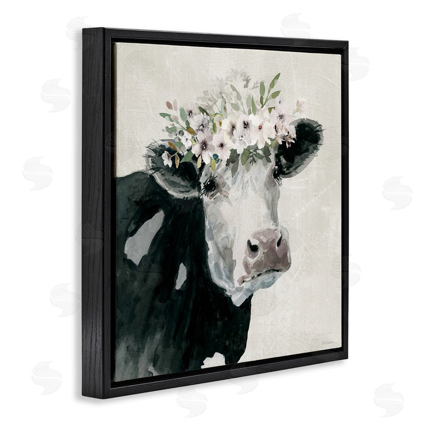 Carol Robinson | Gazing Cow with Florals