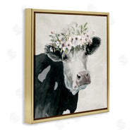 Carol Robinson | Gazing Cow with Florals
