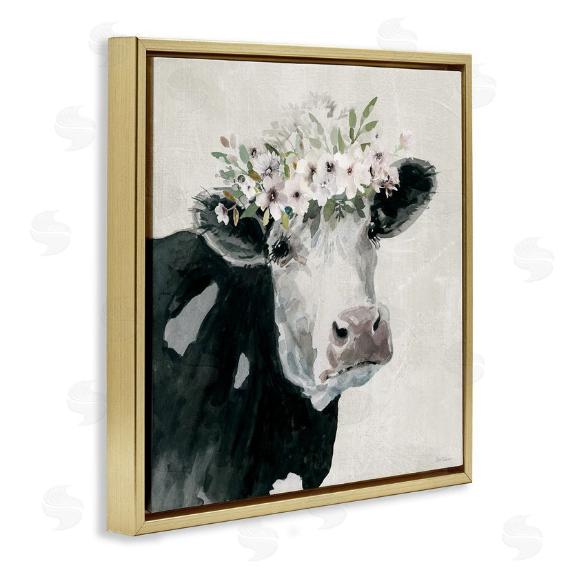 Carol Robinson | Gazing Cow with Florals