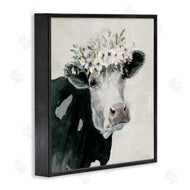 Carol Robinson | Gazing Cow with Florals