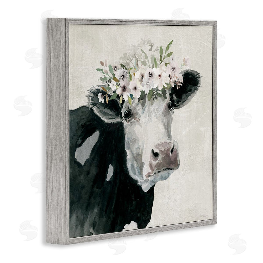 Carol Robinson | Gazing Cow with Florals