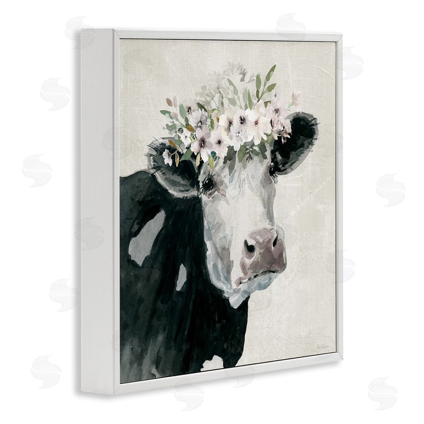 Carol Robinson | Gazing Cow with Florals