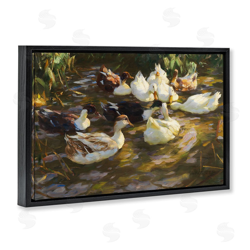 CAD Designs | Ducks in Flowing River