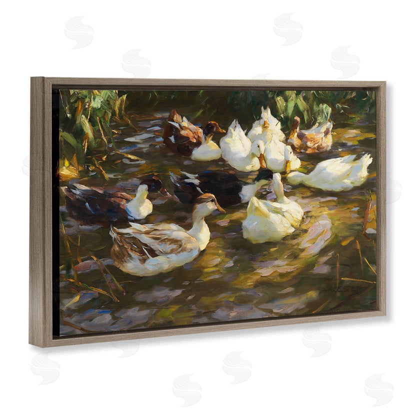CAD Designs | Ducks in Flowing River