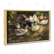 CAD Designs | Ducks in Flowing River