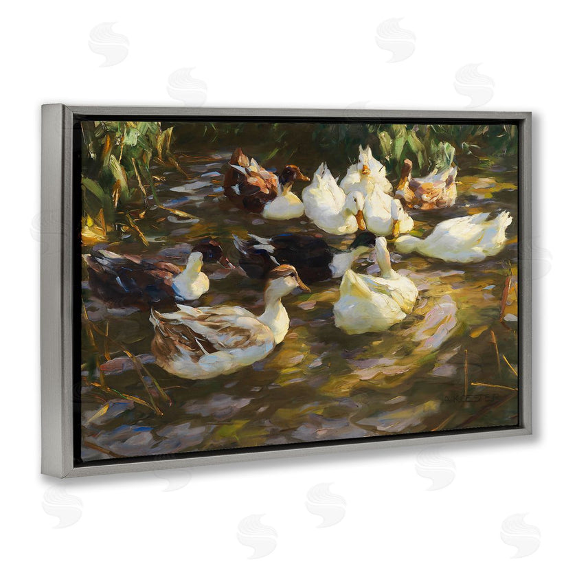CAD Designs | Ducks in Flowing River