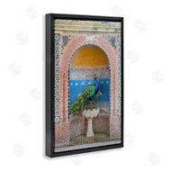 Danita Delimont | Peacock with Traditional Architecture