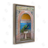 Danita Delimont | Peacock with Traditional Architecture
