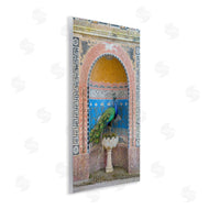 Danita Delimont | Peacock with Traditional Architecture
