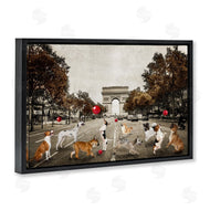 CAD Designs | Dogs Playing Among Architecture