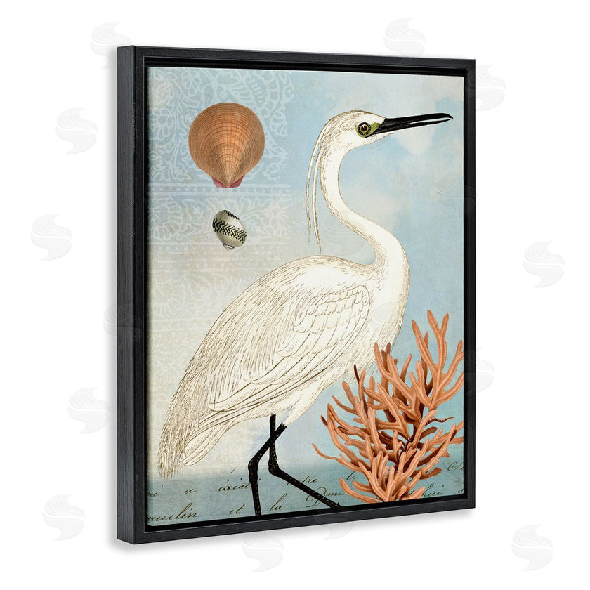 Susan Arnot | Maritime Egret and Coral
