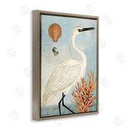 Susan Arnot | Maritime Egret and Coral