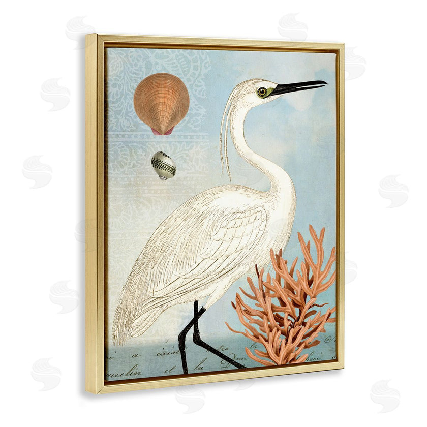 Susan Arnot | Maritime Egret and Coral