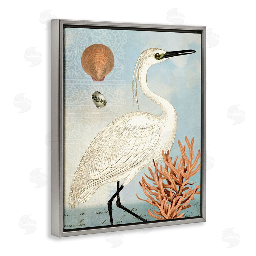Susan Arnot | Maritime Egret and Coral
