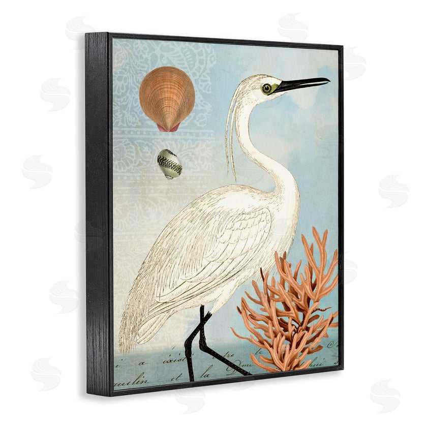 Susan Arnot | Maritime Egret and Coral