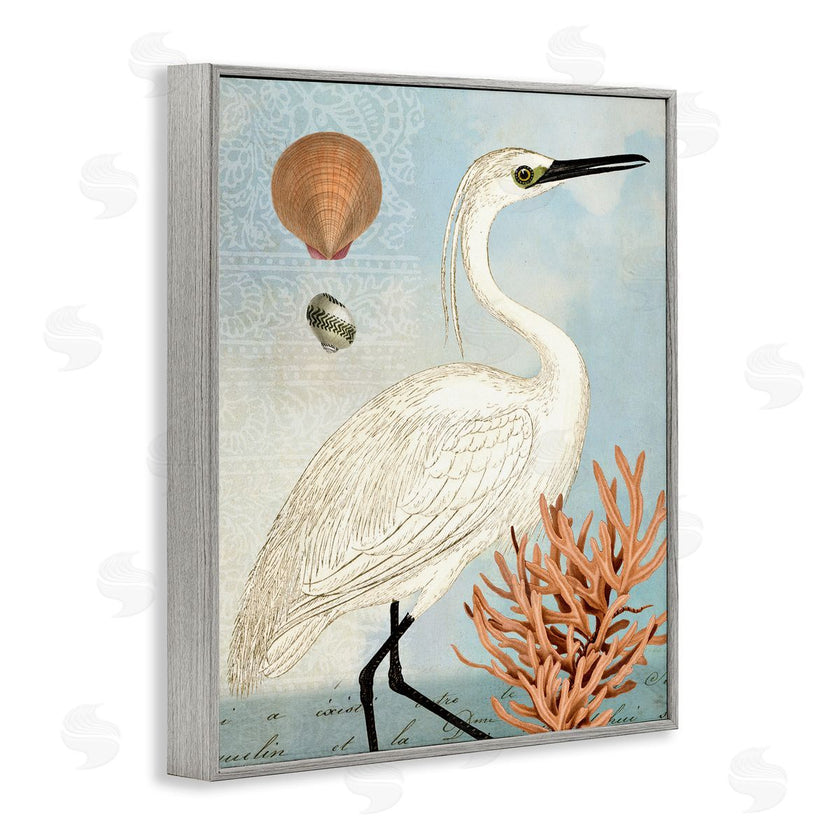 Susan Arnot | Maritime Egret and Coral