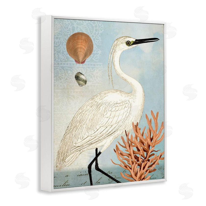 Susan Arnot | Maritime Egret and Coral