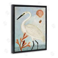 Susan Arnot | Traditional Egret Aquatic Motif