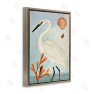 Susan Arnot | Traditional Egret Aquatic Motif