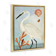 Susan Arnot | Traditional Egret Aquatic Motif