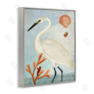 Susan Arnot | Traditional Egret Aquatic Motif