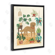 Mary Urban | Labrador with House Plants