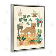 Mary Urban | Labrador with House Plants
