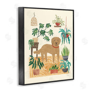 Mary Urban | Labrador with House Plants