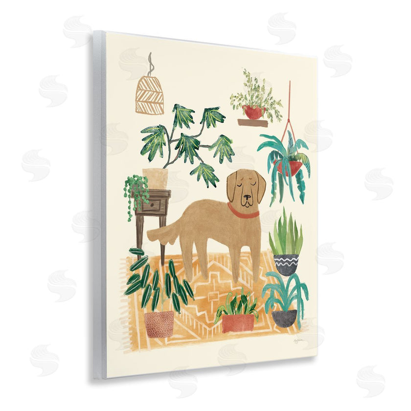 Mary Urban | Labrador with House Plants
