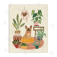 Mary Urban | Urban Dog with Plants