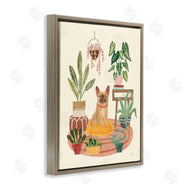 Mary Urban | Urban Dog with Plants