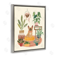Mary Urban | Urban Dog with Plants