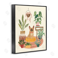 Mary Urban | Urban Dog with Plants