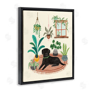 Mary Urban | Fun Dog and House Plants