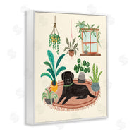 Mary Urban | Fun Dog and House Plants