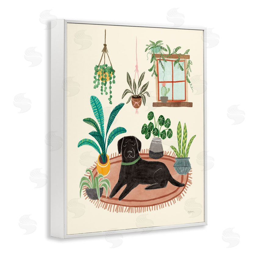 Mary Urban | Fun Dog and House Plants