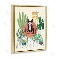 Mary Urban | French Bulldog and Plants