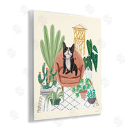 Mary Urban | French Bulldog and Plants