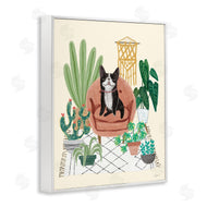 Mary Urban | French Bulldog and Plants