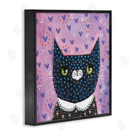 Melissa Averinos | Whimsical Patterned Cat