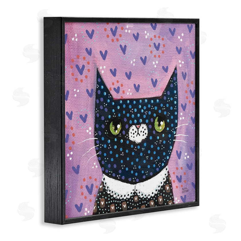 Melissa Averinos | Whimsical Patterned Cat