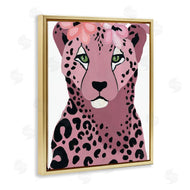 Yvette St. Amant | Cheetah with Pink Blossoms