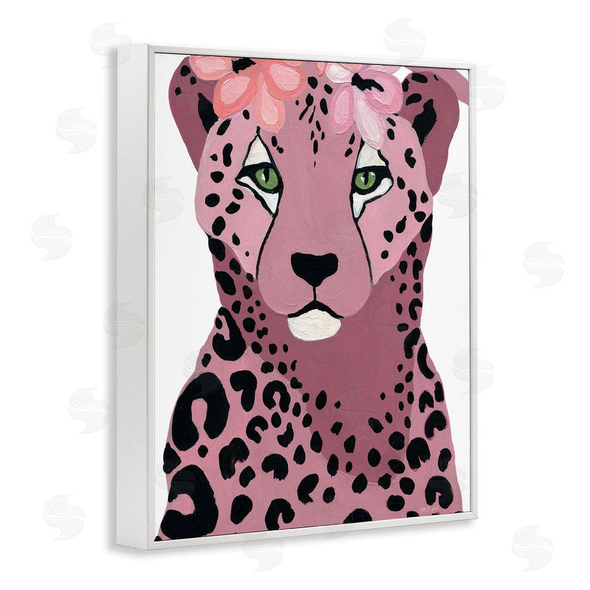 Yvette St. Amant | Cheetah with Pink Blossoms